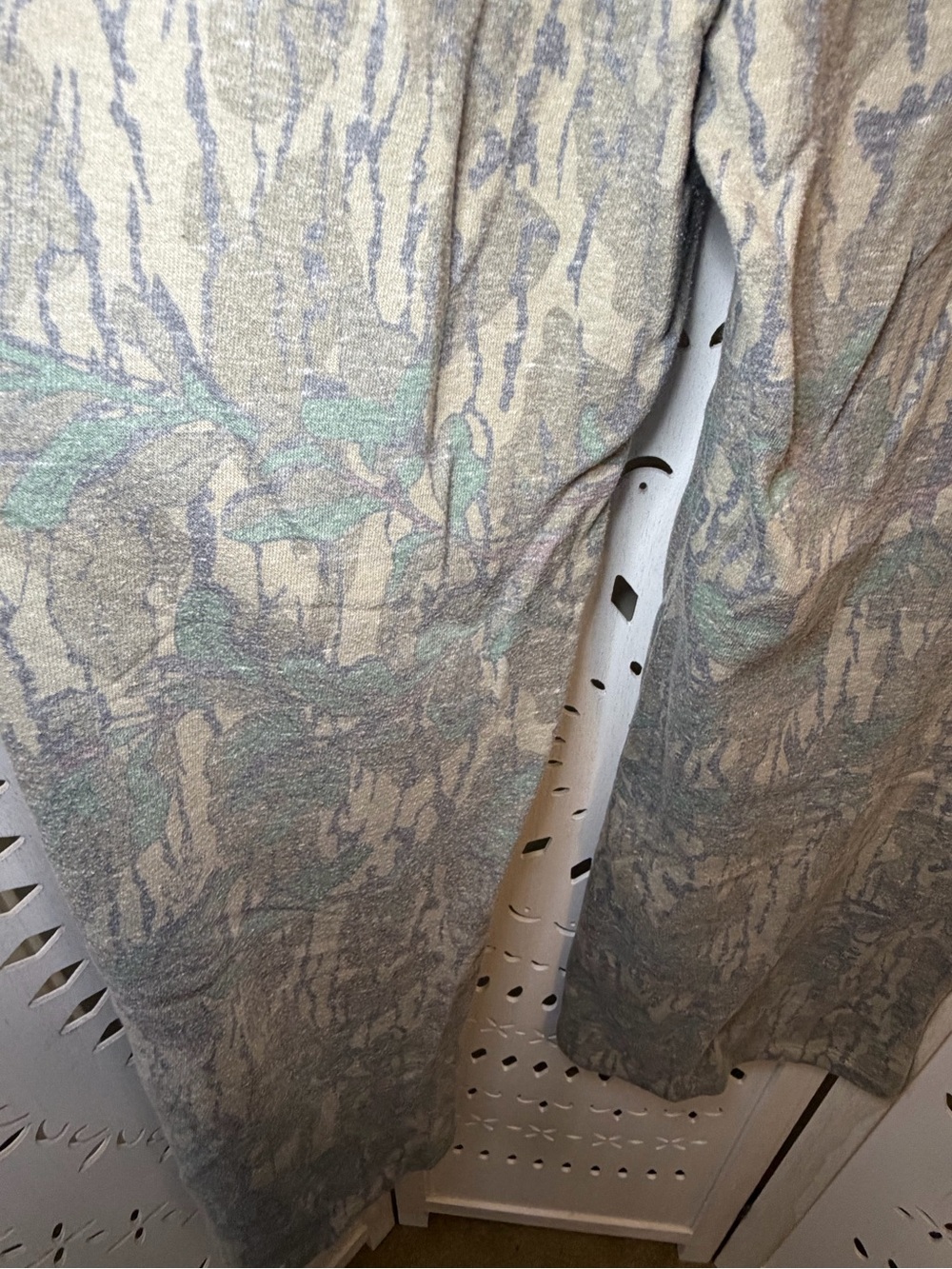 Tribe Kelley x Mossy Oak Greenleaf Camo Wide Leg Butter Sweats - Picture 12 of 15